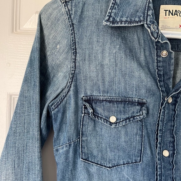 Artizia TNA Denim Shirt (Size XS) - Picture 3 of 16